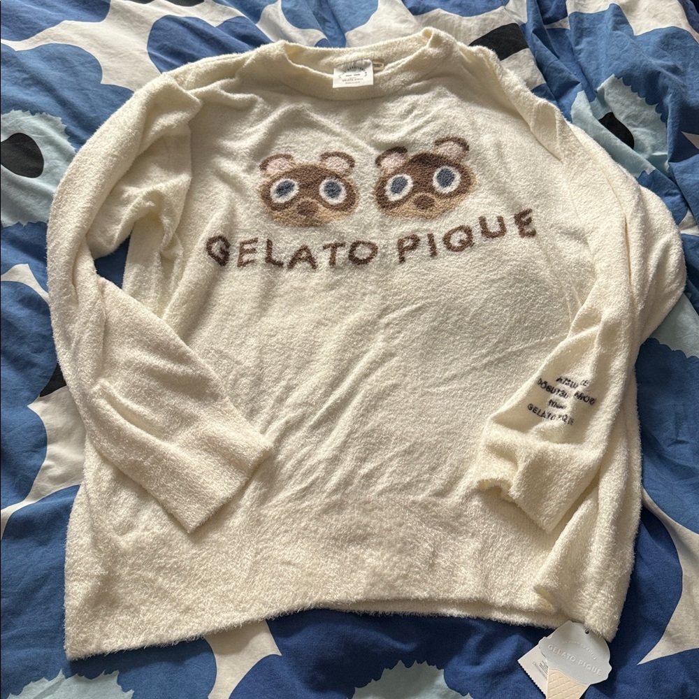 Gelato Pique x Animal Crossing sleep top and sleep shorts set